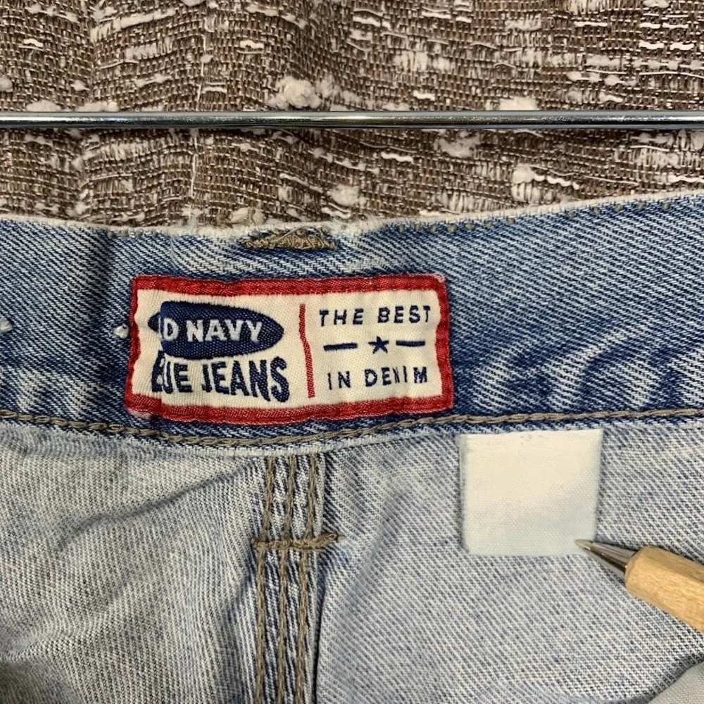 Vintage Old Navy Carpenter Jeans Mens 31x29 Light Wash Baggy Skater Y2K Denim